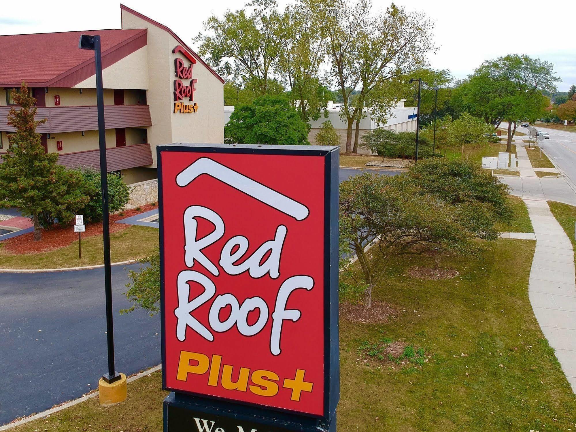 Red Roof Plus Chicago - Хоффман-Эстейтс Экстерьер фото